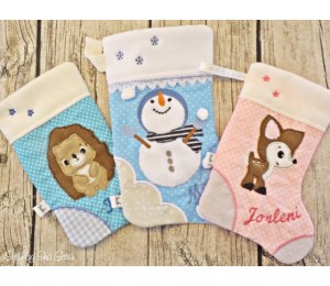 Stickserie - ITH Nikolausstiefel Blanko